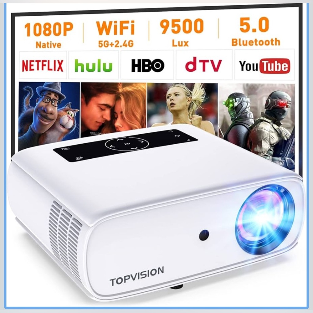 Topvision Led Smart 1080p Projector